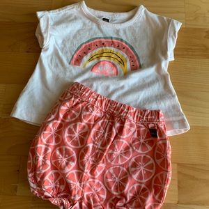 Tea Collection Rainbow Fruit Set 3-6 months